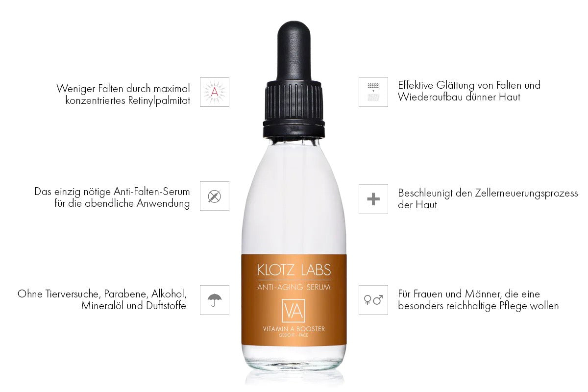 KLOTZ LABS VITAMIN A BOOSTER SERUM 10ml 德国高浓缩视黄醇